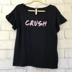 Victorias Secret M Blouse Graphic Shirt Top Pajama